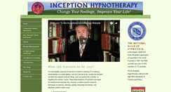 Desktop Screenshot of inceptionhypnotherapy.com